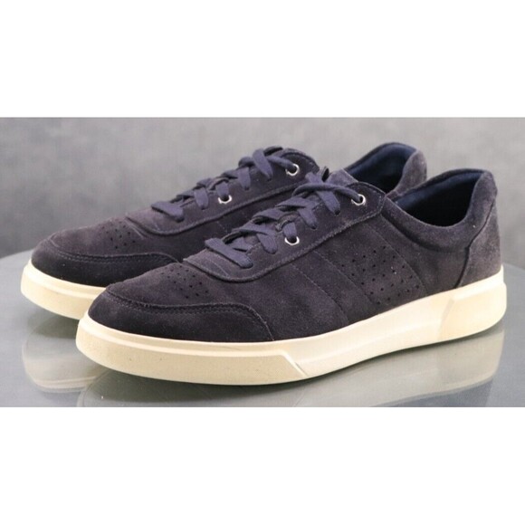 Vince Bornett $220 Men's Sneakers Shoes Size 11.5 Suede Blue